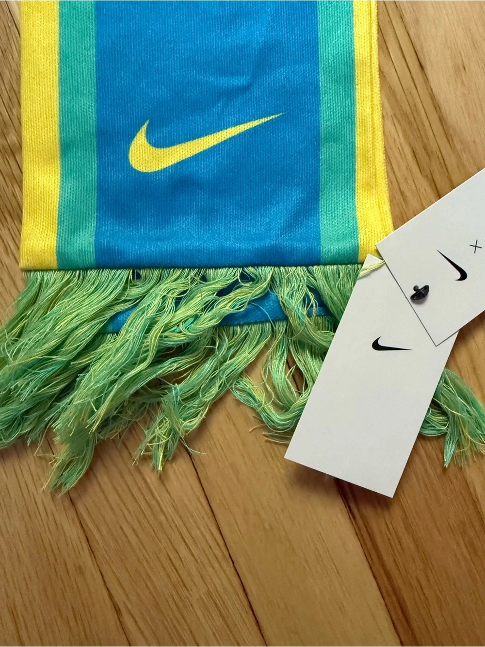 Brazil Soccer Fan Gear - Green & Yellow (Hat, Scarf, flags, bracelet, bandanna